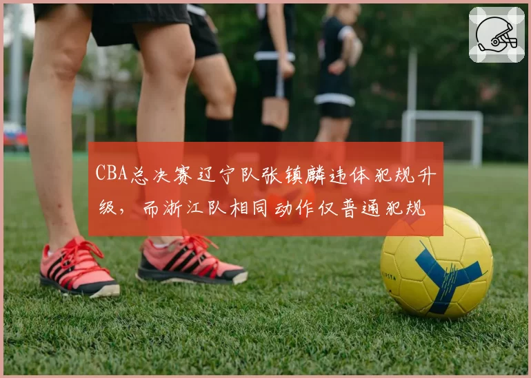 CBA总决赛辽宁队张镇麟违体犯规升级,而浙江队相同动作仅普通犯规,杨鸣场边怒踹广告牌