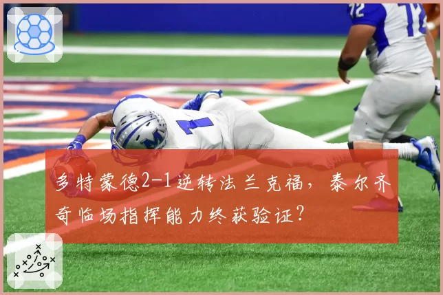 多特蒙德2-1逆转法兰克福，泰尔齐奇临场指挥能力终获验证？